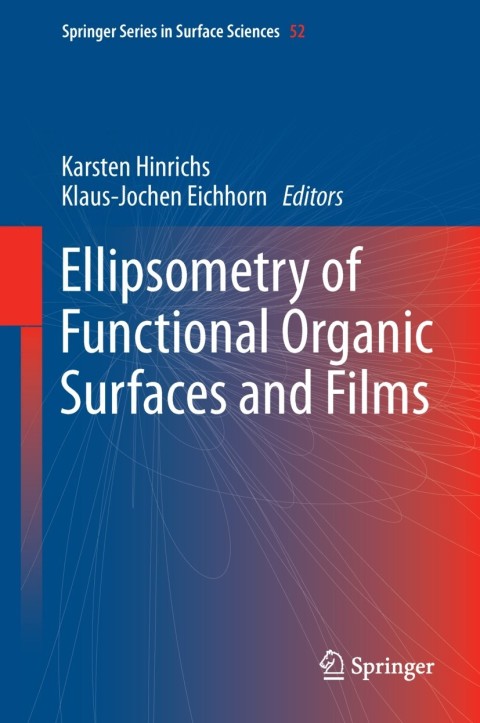 Cover image for book Ellipsometry of Functional Organic Surfaces and Films