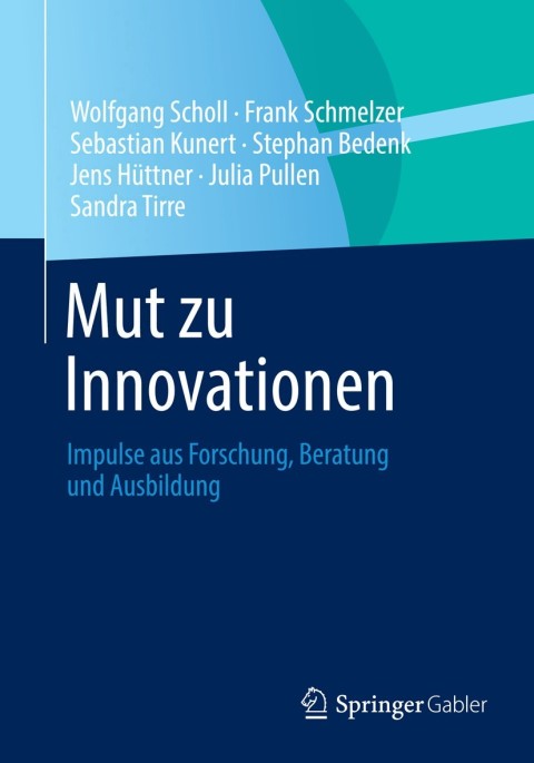 Cover image for book Mut zu Innovationen