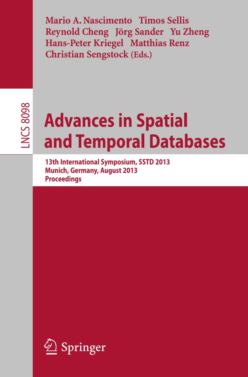 Spatial and Temporal Databases (eBook)