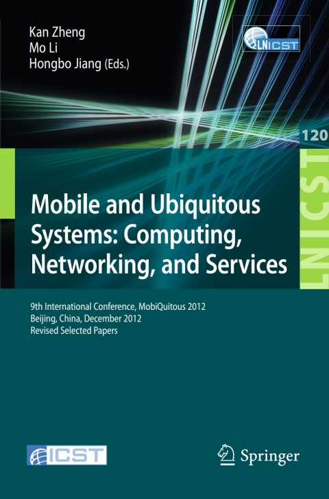 Cover image for book Mobile and Ubiquitous Systems: Computing, Networking, and Services
