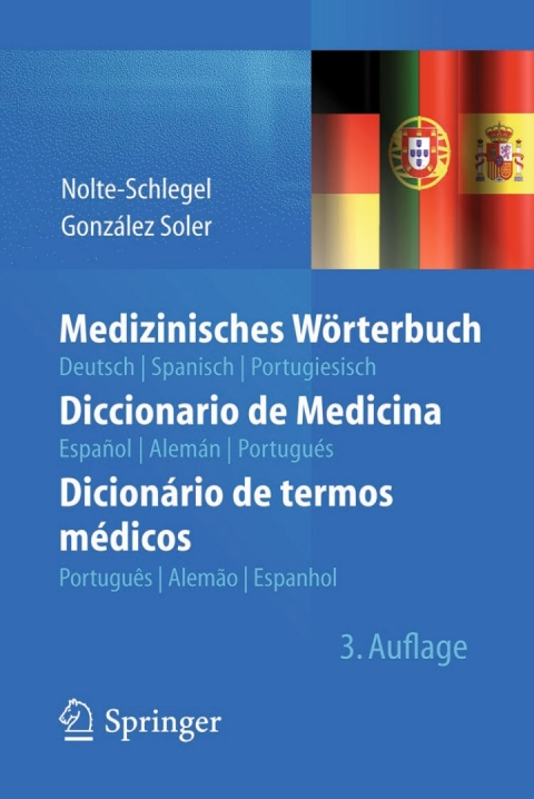 Cover image for book Medizinisches Wörterbuch/Diccionario de Medicina/Dicionário de termos médicos