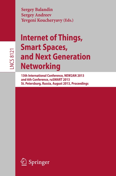 Cover image for book Internet of Things, Smart Spaces, and Next Generation Networking