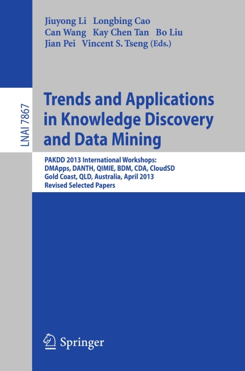 Cover image for book Trends and Applications in Knowledge Discovery and Data Mining