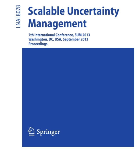 Cover image for book Scalable Uncertainty Management