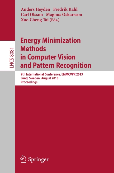 Cover image for book Energy Minimization Methods in Computer Vision and Pattern Recognition