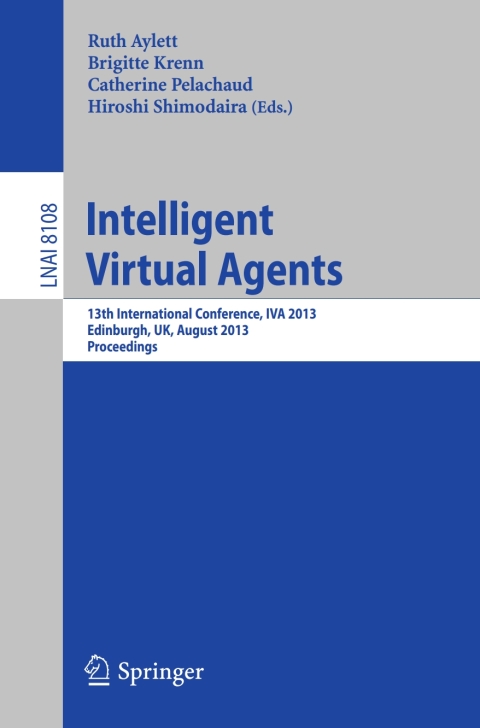 Cover image for book Intelligent Virtual Agents