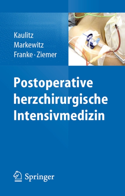 Cover image for book Postoperative herzchirurgische Intensivmedizin