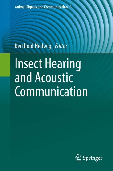 Cover image for book Insect Hearing and Acoustic Communication