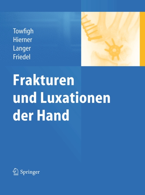 Cover image for book Frakturen und Luxationen der Hand