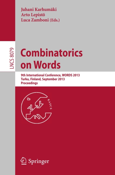 Cover image for book Combinatorics on Words