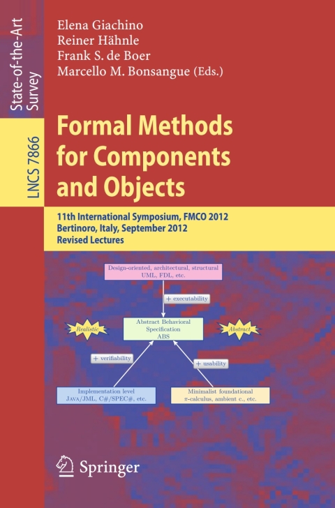 Cover image for book Formal Methods for Components and Objects