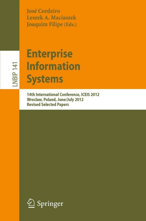 Cover image for book Enterprise Information Systems