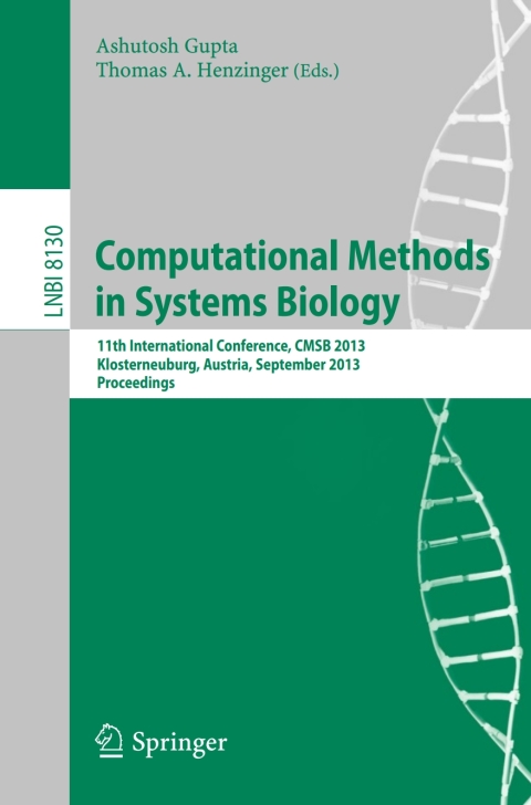 Cover image for book Computational Methods in Systems Biology