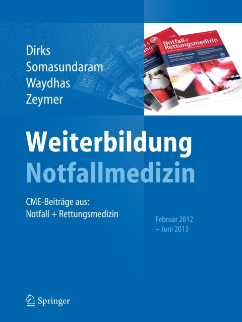Cover image for book Weiterbildung Notfallmedizin