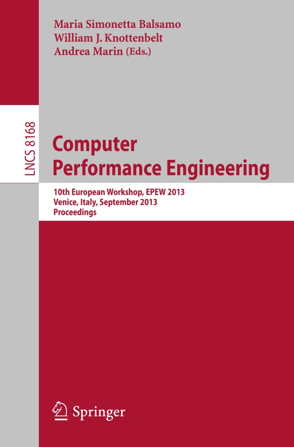 Computer Performance Engineering (eBook)