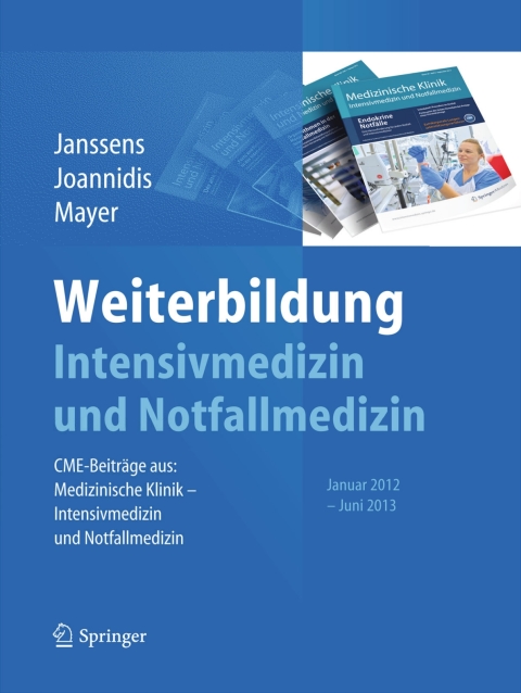 Cover image for book Weiterbildung Intensivmedizin und Notfallmedizin