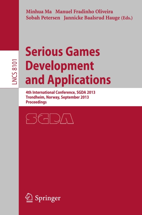 Cover image for book Serious Games Development and Applications