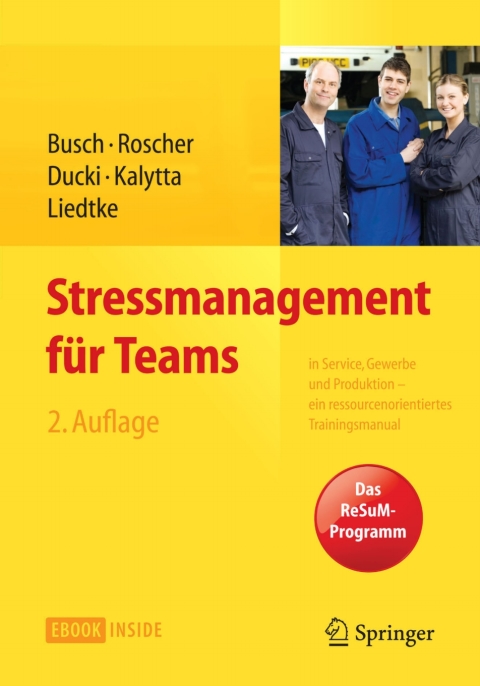 Cover image for book Stressmanagement für Teams