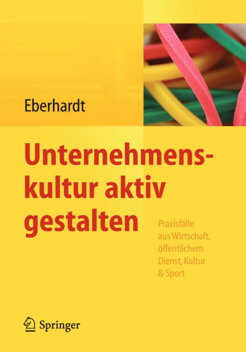 Cover image for book Unternehmenskultur aktiv gestalten