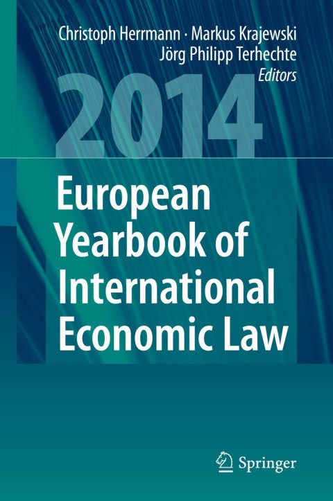 Cover image for book European Yearbook of International Economic Law 2014