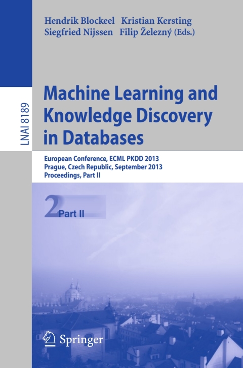Cover image for book Machine Learning and Knowledge Discovery in Databases