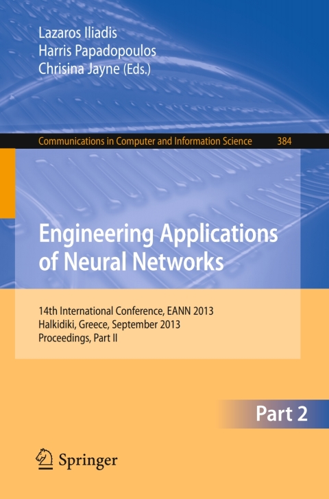 Cover image for book Engineering Applications of Neural Networks