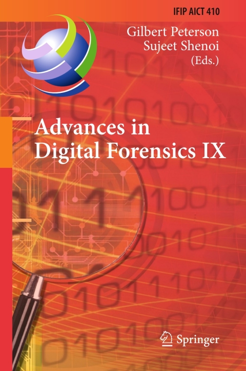 Cover image for book Advances in Digital Forensics IX