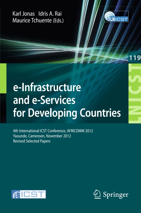 Cover image for book e-Infrastructure and e-Services for Developing Countries