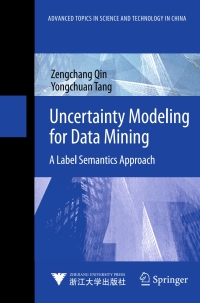 Titelbild: Uncertainty Modeling for Data Mining 9783642412509