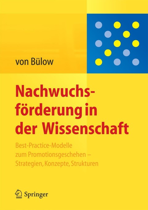 Cover image for book Nachwuchsförderung in der Wissenschaft