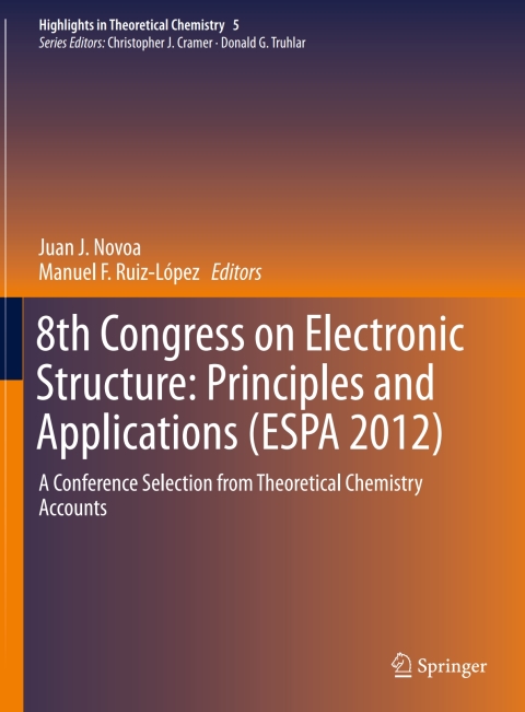 Cover image for book 8th Congress on Electronic Structure: Principles and Applications (ESPA 2012)