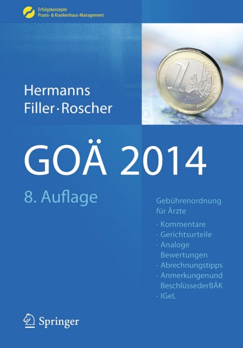 Cover image for book GOÄ 2014