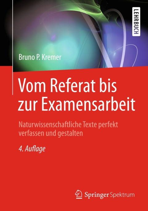 Cover image for book Vom Referat bis zur Examensarbeit