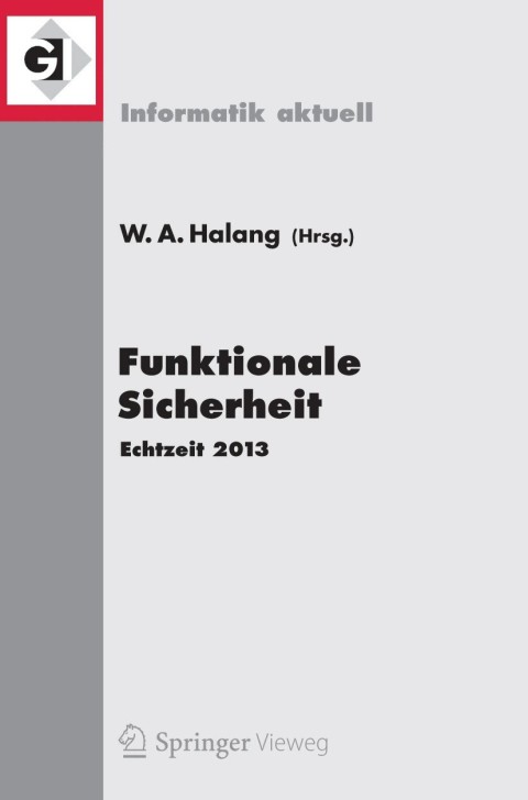 Cover image for book Funktionale Sicherheit