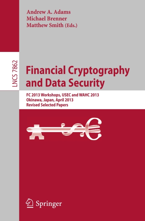Cover image for book Financial Cryptography and Data Security