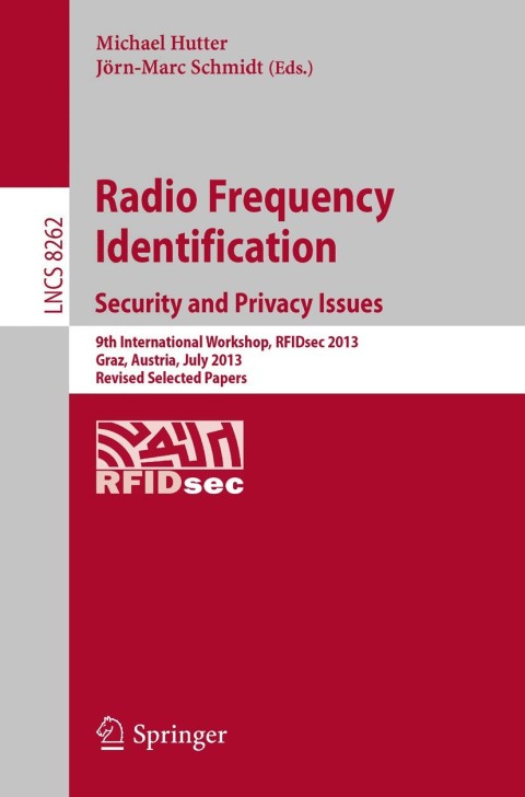 Cover image for book Radio Frequency Identification: Security and Privacy Issues