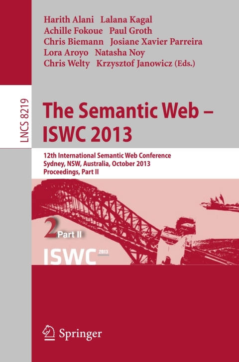 Cover image for book The Semantic Web - ISWC 2013