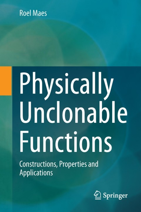 Cover image for book Physically Unclonable Functions