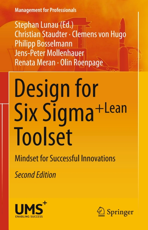 Cover image for book Design for Six Sigma + LeanToolset