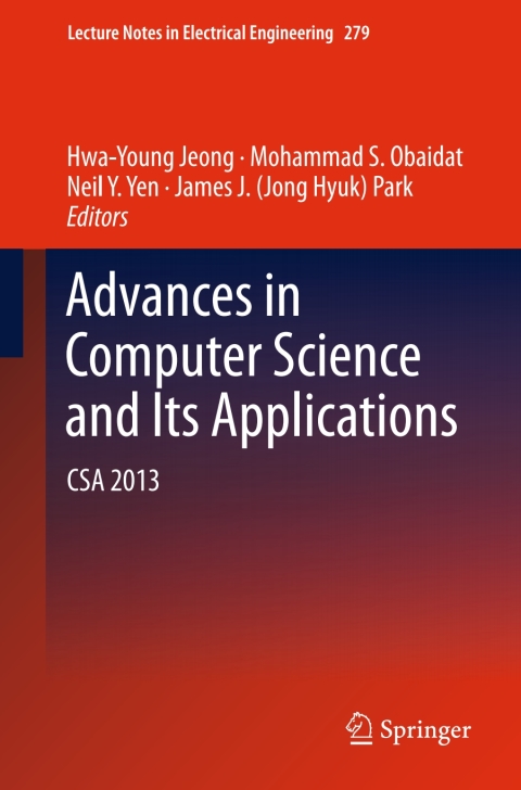 Cover image for book Advances in Computer Science and its Applications