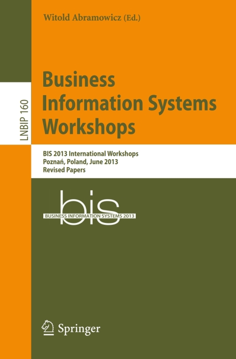 Cover image for book Business Information Systems Workshops