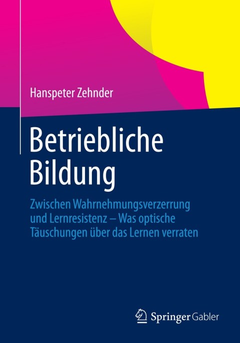 Cover image for book Betriebliche Bildung
