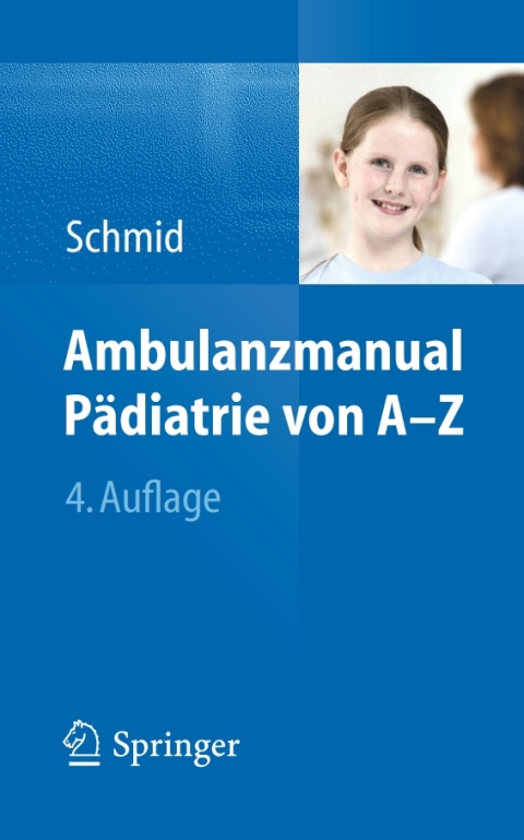 Cover image for book Ambulanzmanual Pädiatrie von A-Z