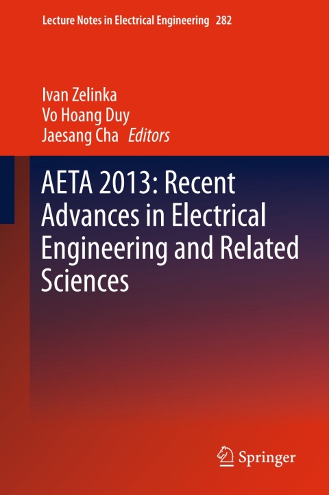 Cover image for book AETA 2013: Recent Advances in Electrical Engineering and Related Sciences