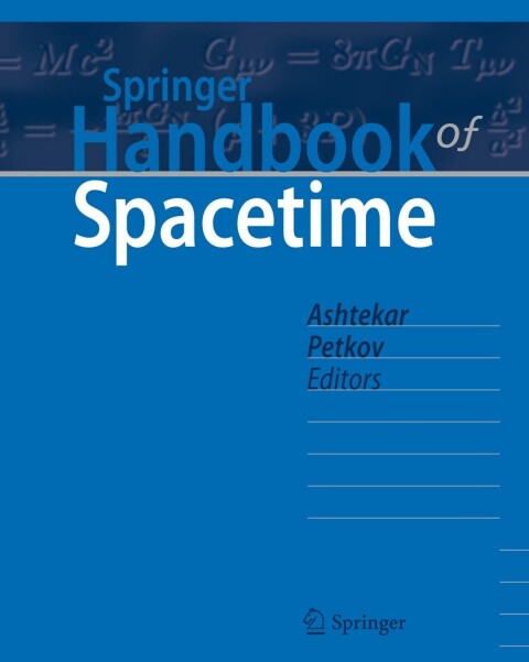 Cover image for book Springer Handbook of Spacetime