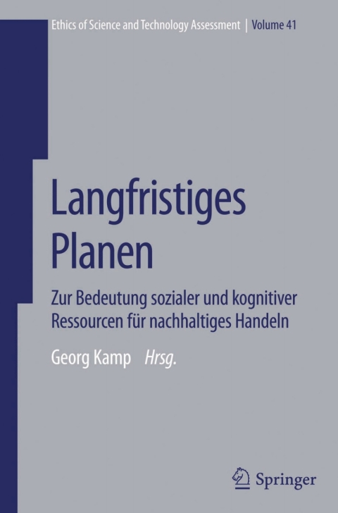 Cover image for book Langfristiges Planen