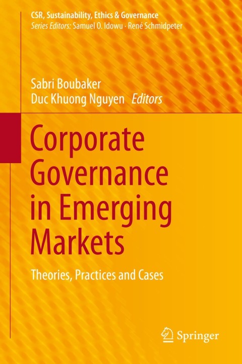 Cover image for book Corporate Governance in Emerging Markets