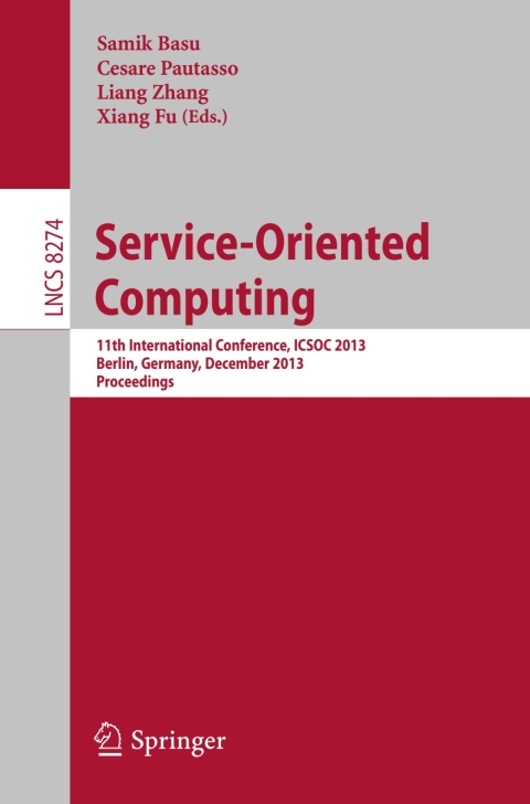 Cover image for book Service-Oriented Computing