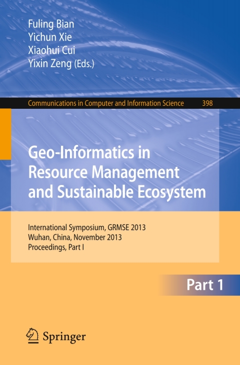 Cover image for book Geo-Informatics in Resource Management and Sustainable Ecosystem