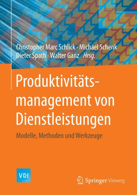 Cover image for book Produktivitätsmanagement von Dienstleistungen